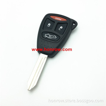 Hot sale Chrysler 4 Button remote key shell blank case for Chrysler car key